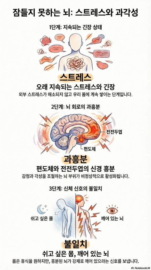 불면증 수면 패턴과 새벽 각성